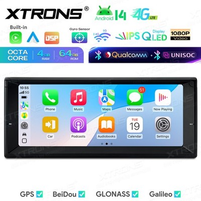 10,25'' Autoradio Android Octa Core 4G+64GB CarPlay GPS Navi für BMW E39 E38 M5