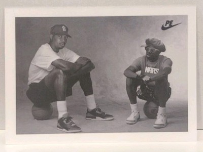 PUBLIC ENEMY Chuck D Flava Flav Limited Hip Hop Rap Art Card Nation Of Millions