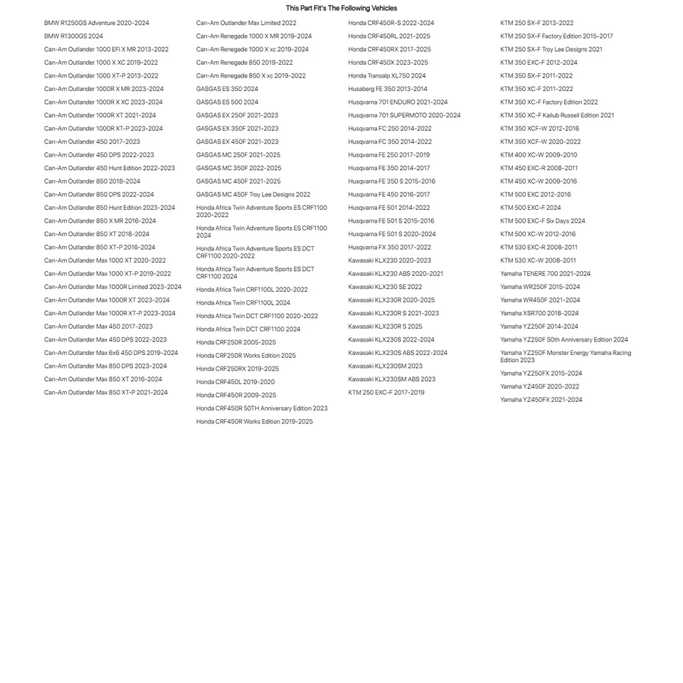 Enchufe de bujía Tusk 14 mm para Yamaha YZ250FX 2015-2023 Foto 4 de 4