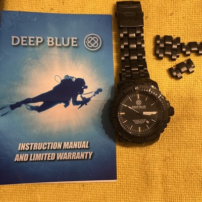 Deep Blue DAYNIGHT OPS PRO T100 300m/1000ft Automatic Limited 0304/2000