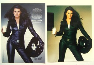 2009 GOT MILK - DANICA PATRICK - Indy 500 - 8"X11" Print AD & PHOTO