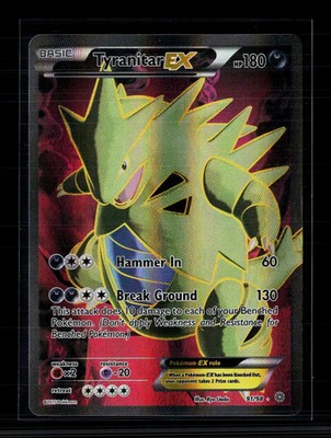 Pokemon 2015 Ancient Origins Tyranitar EX FA #91/98