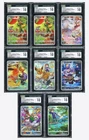 Pokemon CGC 10*8 GEM MINT Flapple & Eevee Holo 2024 CSGC S.Chinese