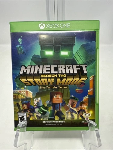 Minecraft: Story Mode - Season Two: Season Pass Disc (Xbox One, 2017). Tested