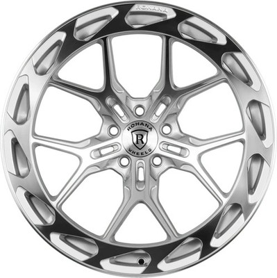 20” ROHANA RFX19 MACHINE SILVER WHEELS RIMS fit LAMBORGHINI