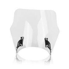 Windshield Windscreen Sport 9.5" High Airflow Wind Deflector Replacement Clear