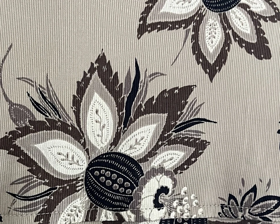 East 5 одна кнопка коротким рукавом с подкладкой желтовато-коричневый w/цветочный куртка женщин большой костюм - Изображение 4 из 4