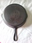 Griswold 704W No. 8  Cast Iron Skillet FLAT (No Spin) XLNT - Ready for Seasoning