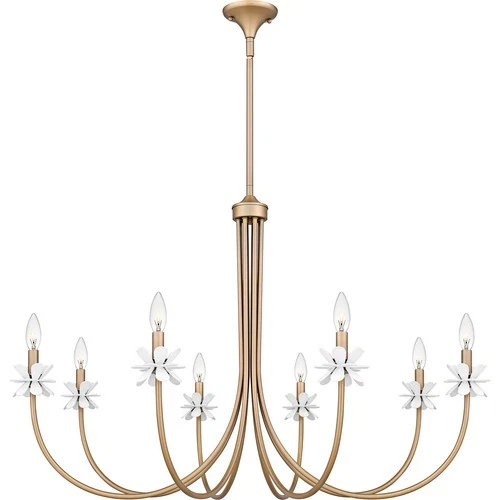 Bronze Gold  Chandelier from the Remy Collection - Picture 1 of 6