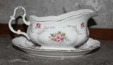 SAUCE/GRAVY BOAT & Underplate - Royal Albert TRANQUILITY fine bone china