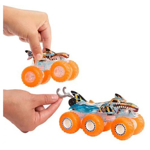 Hot Wheels - Monster Truck 1:64 Potencia Smashers Vagones & Big Rigs Multipack - Imagen 6 de 6