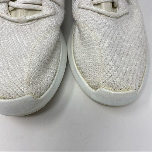 Adidas Crazy 1 ADV All White Primeknit Sneakers Size 13 - Picture 5 of 10