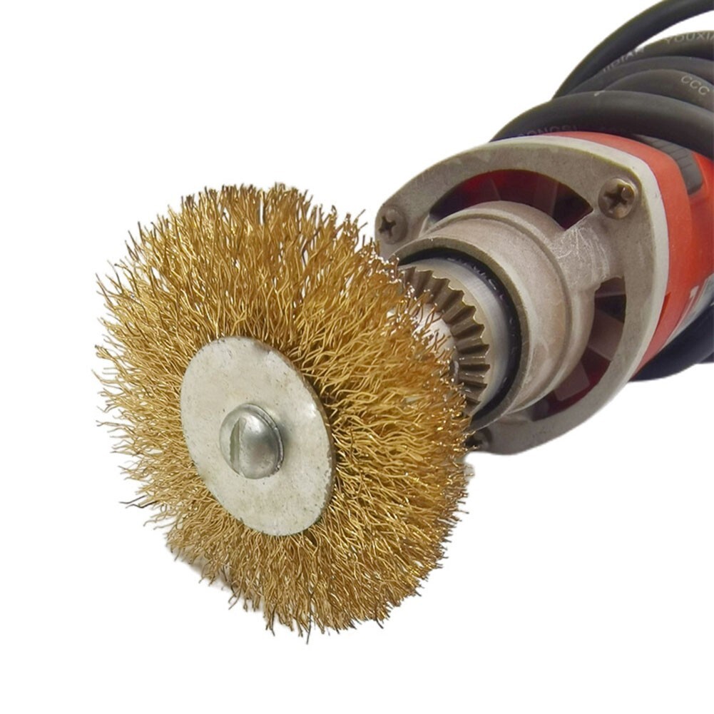 As Picture Shows Wheel Brush Drill Portable Tools Set Durable For Angle