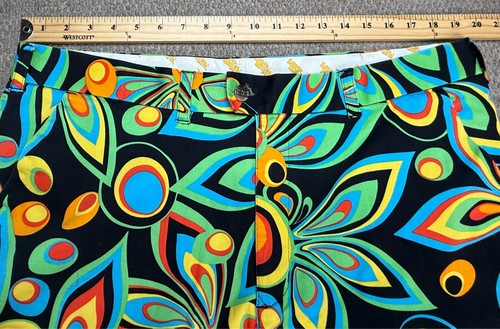 Loudmouth Men's Flower Pattern Chino Golf Shorts Size 40 - Picture 5 of 7
