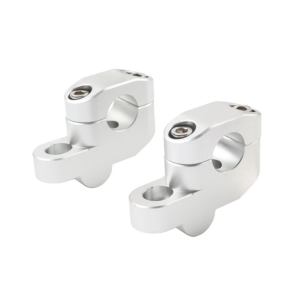 7/822mm Offset Handlebar Clamp Mount Riser For Suzuki For Yamaha For Kawasaki - Image 3 of 4