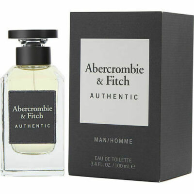 Authentic by Abercrombie & Fitch 3.4oz-100 ml EDT Sp for Men New-Sealed ORIGINAL