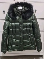 Vince Camuto Women's Pine Green Down Puffer Jacket Coat Size XL