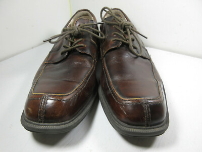 Florsheim 13113-200 Brown Leather Casual Lace Up Oxfords  display picture 1