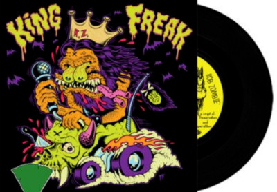Rob Zombie    King Freak Limited Edition Black 7'' Vinyl Single 666 Worldwide NEU
