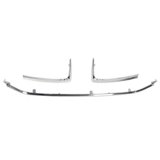 Chrome Front Bumper Grille Chrome Molding Trim for Toyota Yaris 2016 Scion iA