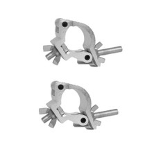 Pack of 2x CHAUVET DJ CLP-15 Clamp for 2" Truss 660 lb Capacity 