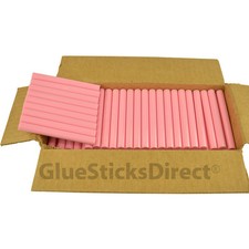 GlueSticksDirect Pink Colored Glue Sticks 7/16" X 4" 5 lbs
