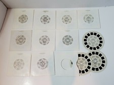 Lot 12 View-Master State Of Virginia Themed Reels Historical Places Williamsburg