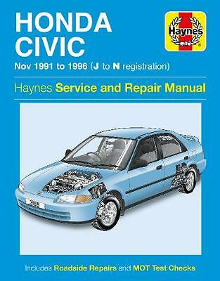 Honda Civic 91-96 by Haynes Publishing (Paperback, 2013)