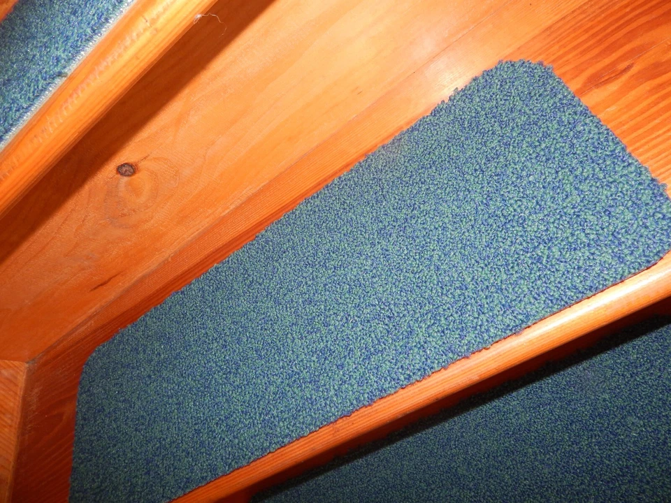 15 = Step 8'' x 24'' + 1 Landing 24" x 24" Indoor Stair Treads Rug Carpet - Изображение 3 из 4