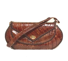 VINTAGE CUBANOLA ALLIGATOR HAND OR SHOULDER BAG PURSE