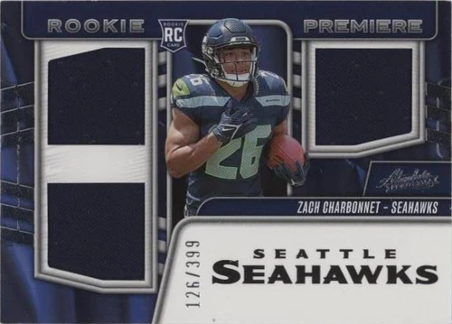 2023 Panini Absolute Zach Charbonnet #RPM-ZC