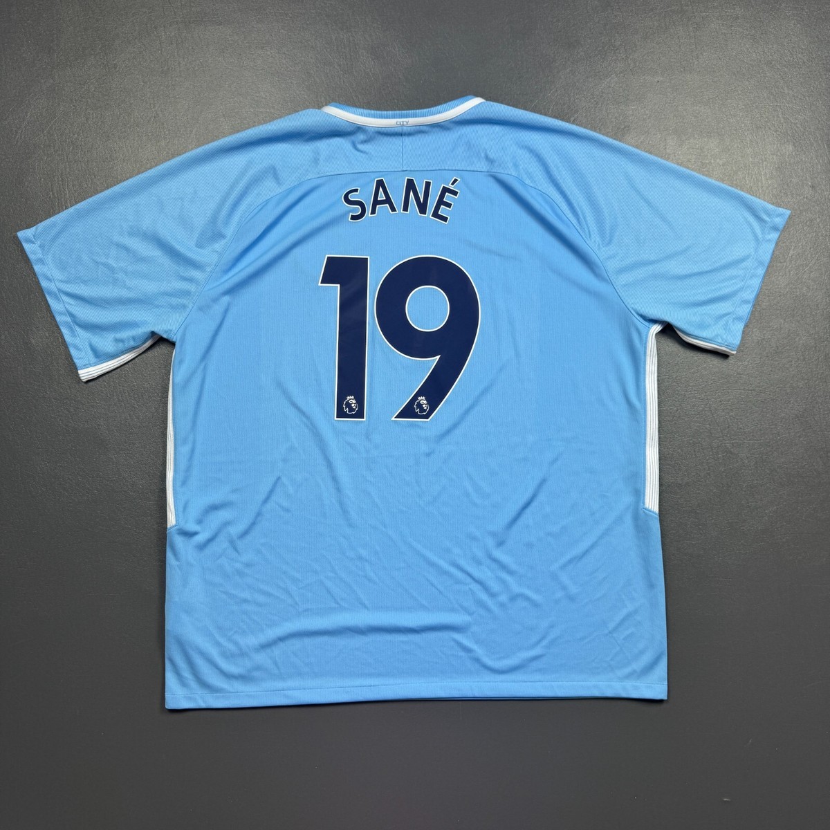 100% Authentic Leroy Sane Nike Manchester City Soccer Jersey 3XL