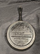 Old Mountain Cast Iron Skillet 6" Vintage 2 Spouts Collectible Fry Pan