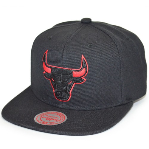 Mitchell & Ness Snapback Chicago Bulls Solid Team Siren - Bild 1 von 3