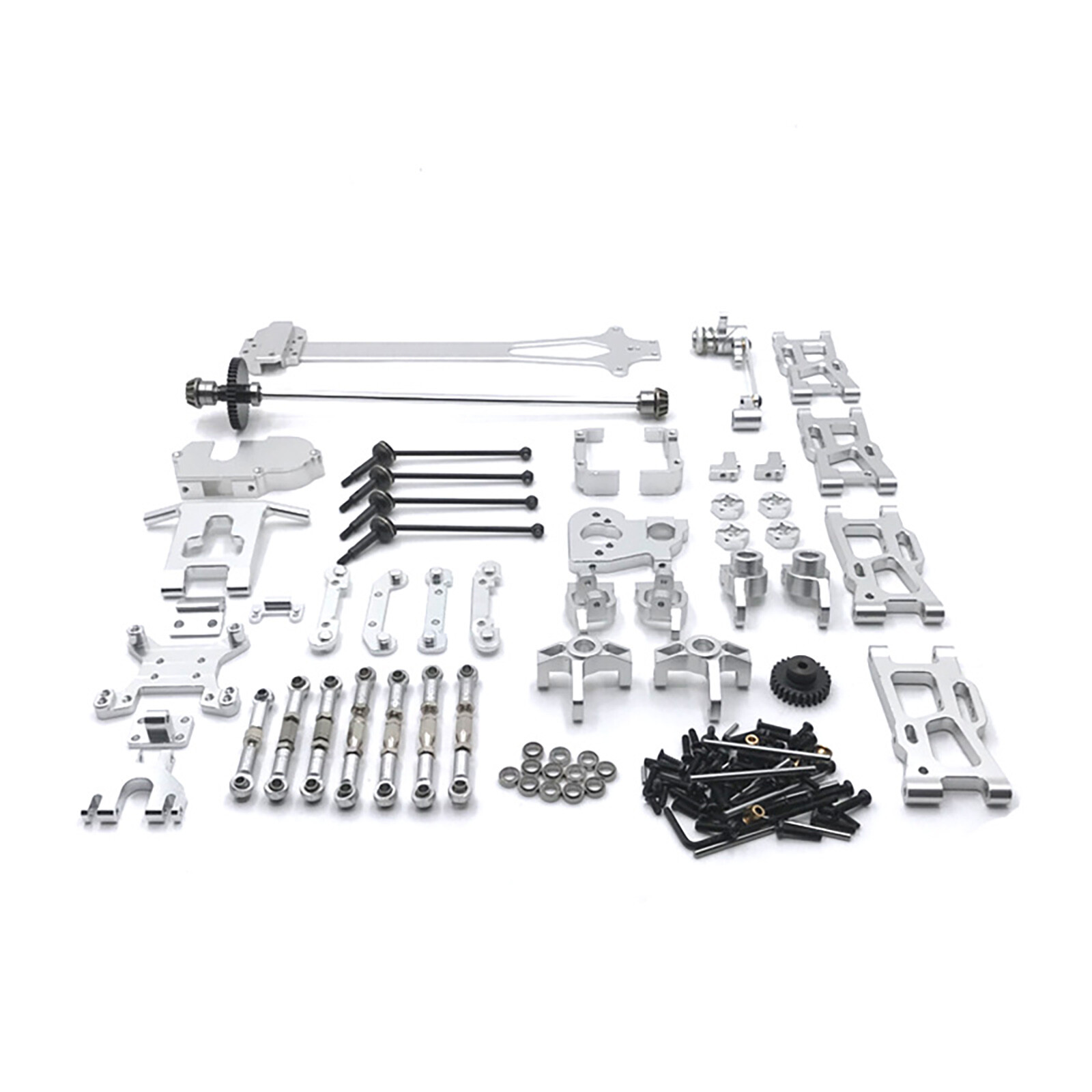For Wltoys 124016 124017 124018 1/12 RC Car Full Metal RC Truck Upgrade Kit Set
