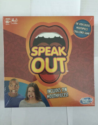 Hasbro Games - Speak Out Board Game Brand NEW SEALED