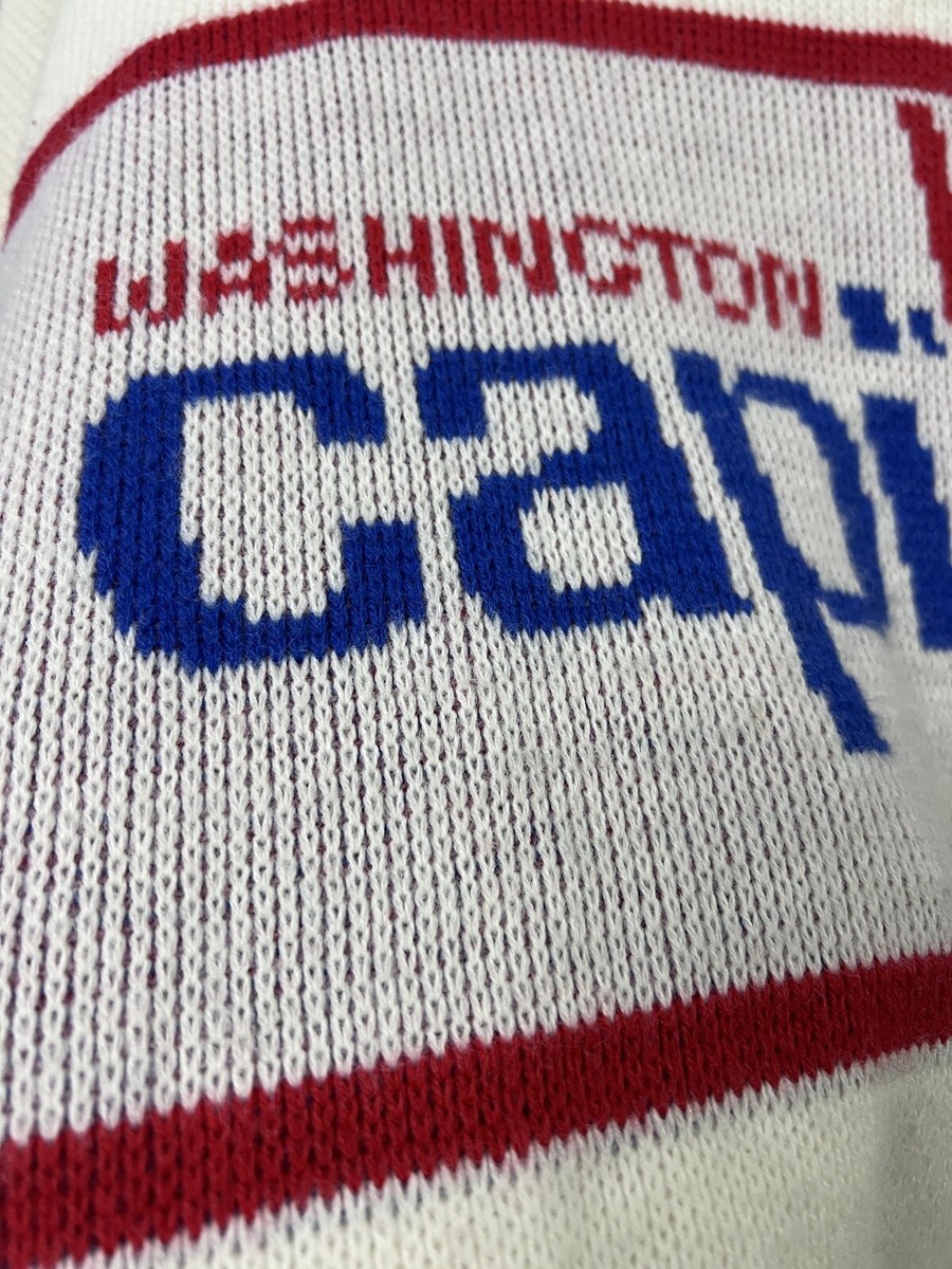 Vintage Cliff Engle LTD Washington Capitals NHL Hockey Sweater USA
