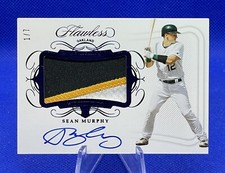 Sean Murphy 2020 Panini Flawless Auto Rookie Patch 1/7 Card
