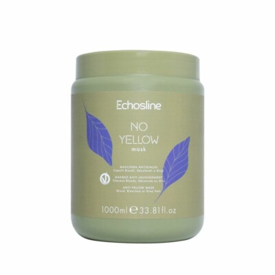 Echosline No Yellow Mask Blonde Hair Color Protection 1000 ml./33.3 fl.oz