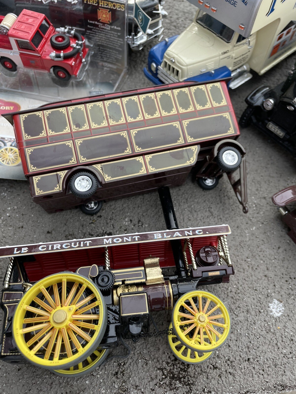 Vintage Lot of Die Cast & Cast Iron Toys eBay