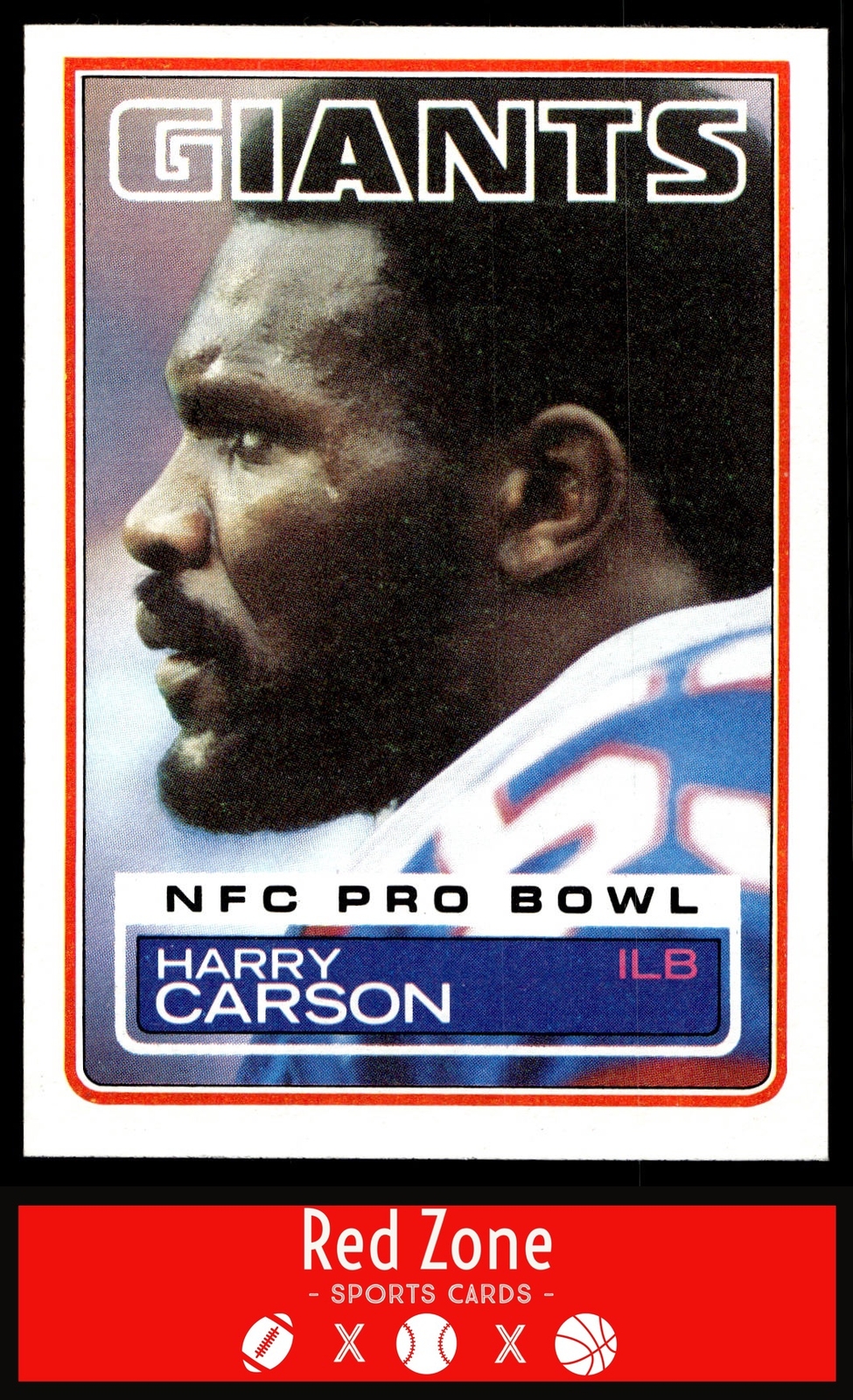 1983 Topps - #123 Harry Carson EX+