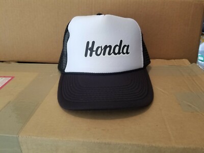 Vintage Trucker Mesh Honda Motorcycles 