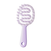 Hohle HaarbüRste Kopfhaut-Massagekamm Haar-Styling-Werkzeug Tragbar ▽