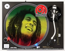 Bob Marley - 7"-12" DJ slipmat for LP turntable record player