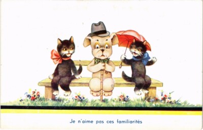 PC CATS JE N'AIME PAS CES FAMILIARITÉS (a1975)