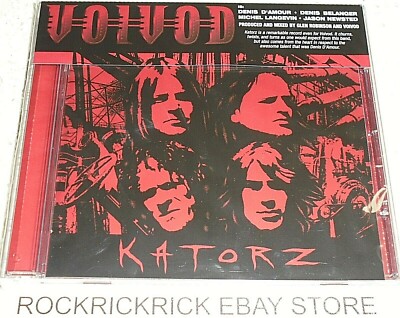 VOIVOD - KATORZ 10 TRACK CD JASON NEWSTED, DENIS D'AMOUR TE074 BRAND NEW SEALED