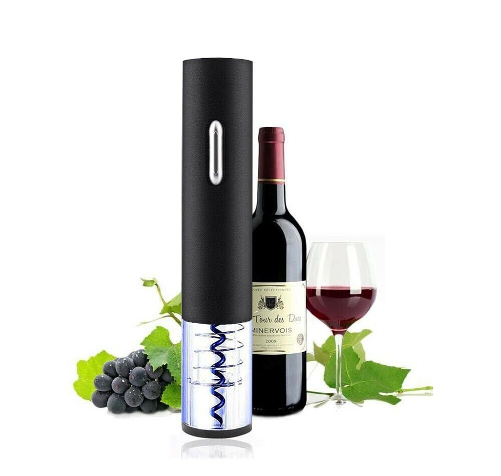 CAVATAPPI ELETTRICO KIT SOMMELIER VINO APRI BOTTIGLIE BOTTIGLIA TAGLIA CAPSULA