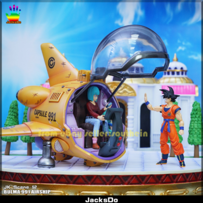 JacksDo Locomotive JK Bulma 991 Spaceship Seven Dragon Ball