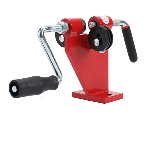 Chainsaw Bench Mount Chain Breaker & Rivet Spinner Pro Repair Tool Set Iron Red - Picture 7 of 15