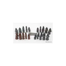 Cratex 44 Piece Rubber Point & Mandrel Set with 40 Points & 4 Mandrels